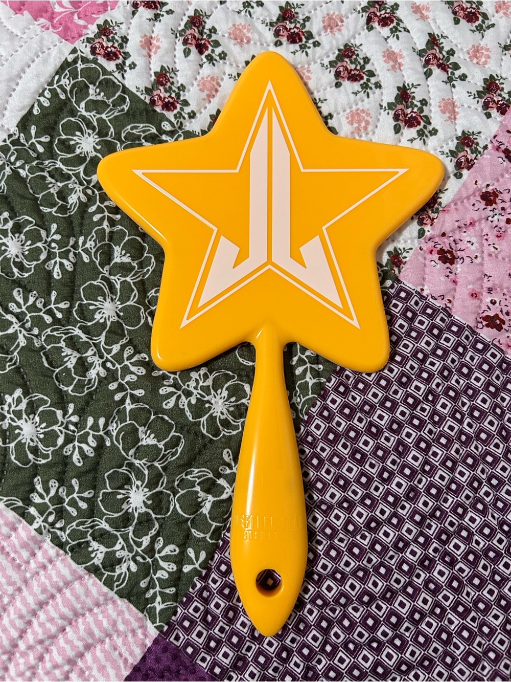 Jeffree Star Yellow Thirsty Hand Mirror